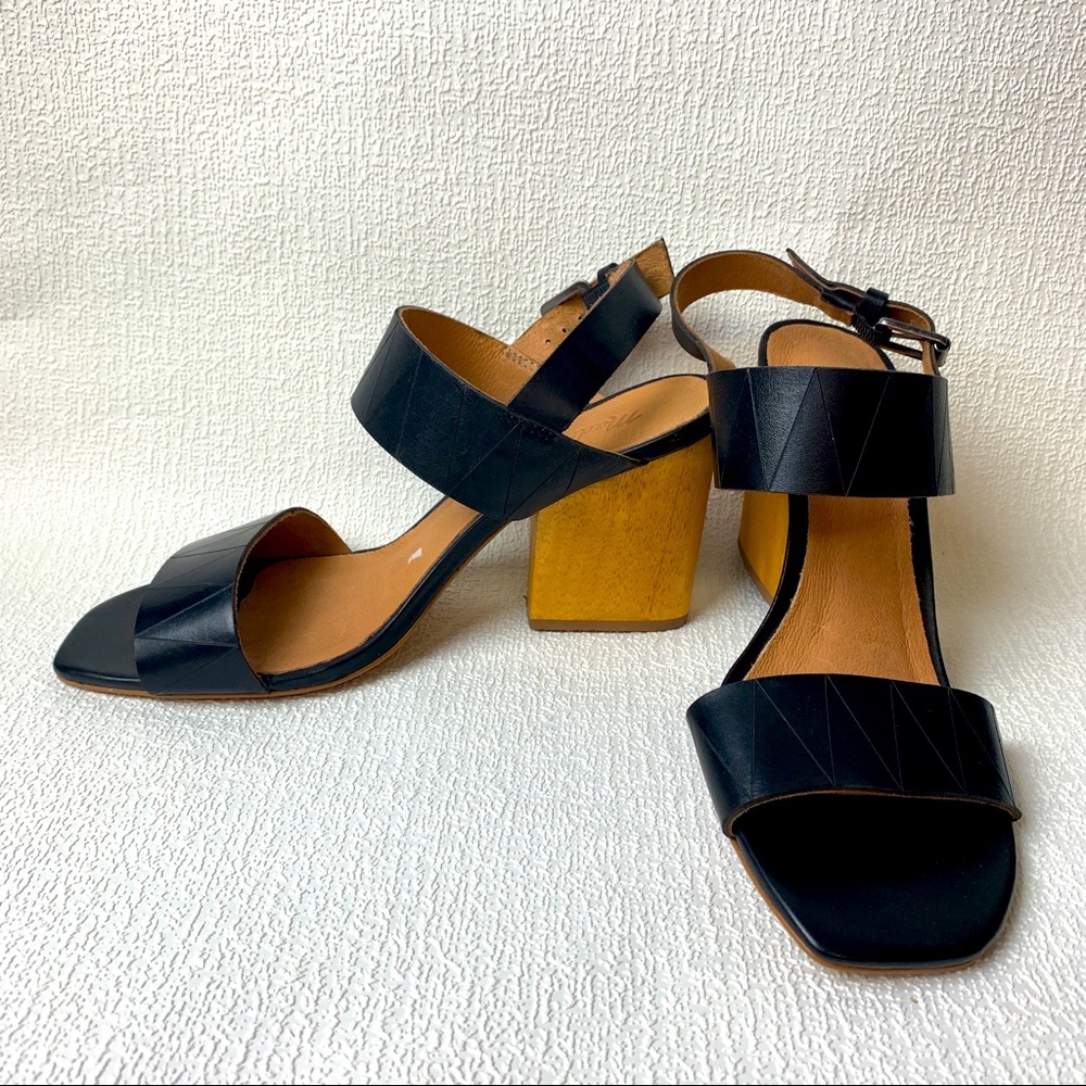 FIRM MADEWELL Karina Leather-Wooden  Sandal